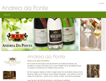 Tablet Screenshot of andrea-da-ponte.de